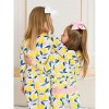 RuffleButts SoftSnooze Toddler Girls Ruffle Long Sleeve Pajama Set - 4 of 4