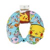 Pokemon Pikachu 2-Piece Eye Mask & Neck Pillow Travel Set - 2 of 4