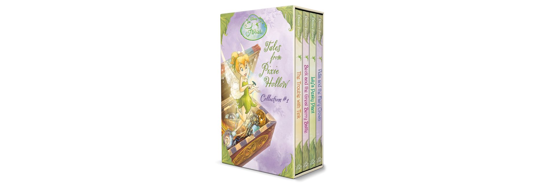 Disney Fairies Tales from Pixie Hollow: Collection #1 - (A Stepping Stone Book) by  Various (Mixed Media Product)