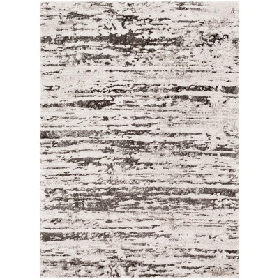 Mark & Day Carvell 6'7"x9'6" Rectangle Woven Indoor Area Rugs Medium Gray