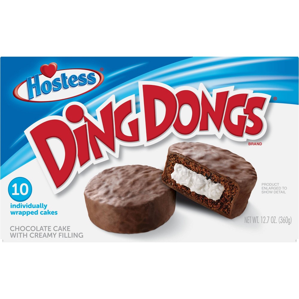 UPC 888109110611 - Hostess Ding Dongs - 10ct/12.7oz | upcitemdb.com