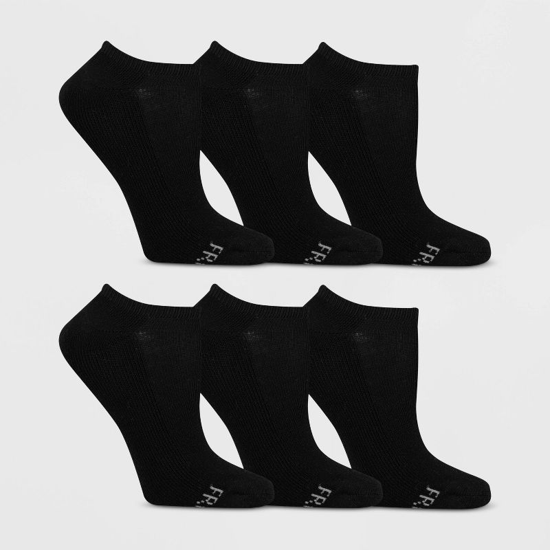 Fruit of the Loom Women's Cushioned 6pk No Show Athletic Socks - 4-10, 3 of 6