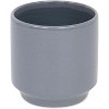 Cheung's Elegora Straight Side Solid Color Ceramic Pot - Large - Gray - 3 of 3