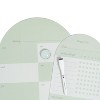 U Brands 4pc Arch Weekly Dry Erase Vinyl Planner Set Sage - 4 of 4