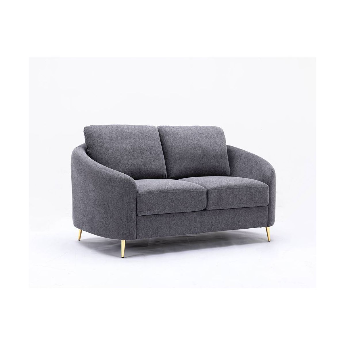 60" Yuina Sofa Gray Linen - Acme Furniture - thumbnail 7