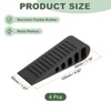 Unique Bargains TPR Anti-Slip Stackable Soft Door Stop 4 Pcs - 2 of 4