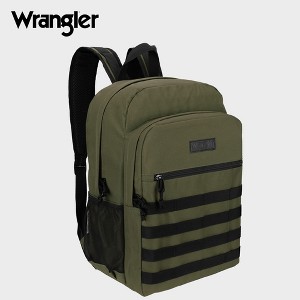 Wrangler 17.5" Water Resistant Backpack, Casual Daypack for Travel Work School, Fits 16 Inch Laptop Backpack with Notebook Sleeve - 1 of 4