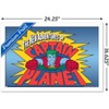 Trends International Captain Planet and The Planeteers - Logo Framed Wall Poster Prints - 3 of 4