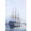 Old Modern Handicrafts H.M.S. Victory Moored in Portsmouth Canvas Print – Frederick Miller Maritime Art 23x35 in - 2 of 4