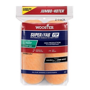 Wooster Super/Fab FTP Knit 4 1/2 in. W X 3/4 in. Jumbo Paint Roller Cover 2 pk (Case of 12) - 1 of 1