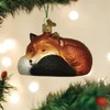 Old World Christmas Blown Glass Ornament for Christmas Tree, Cozy Fox - 2 of 4