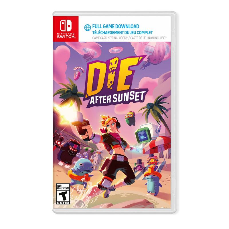 Die After Sunset - Nintendo Switch: Roguelite Shooter, Time Travel Adventure, Single Player, Teen, 1 of 8