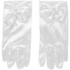 Sparkle and Bash Girl's Flower Headband Veil and Gloves Accessories Set for First Communion, White - 3 of 4