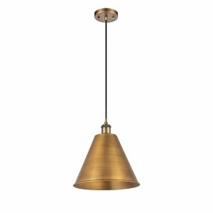 Ballston Cone - 1 Light Mini Pendant In Industrial Style-14.75 Inches Tall and 12 Inches Wide - 1 of 1