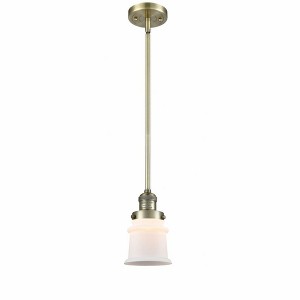 Canton - 1 Light Stem Hung Mini Pendant In Industrial Style-8.5 Inches Tall and 5.25 Inches Wide - 1 of 1