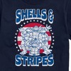 Men's - Teenage Mutant Ninja Turtles - Shells And Stripes Short Sleeve Graphic T-Shirt - 2 of 4