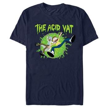 Men's Rick And Morty The Acid Vat T-Shirt