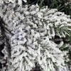 National Tree Company Pre-Lit Artificial Christmas Garland, Green, Snowy Green, White Lights, With Frosted Branches, Plug In,9 Feet - 4 of 4