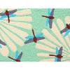 Jellybean Dragonflies on White Flowers Doormat – Colorful, Durable Mat for Porch, Patio, Entryway, or Garden Décor, 20"X30" - 2 of 3