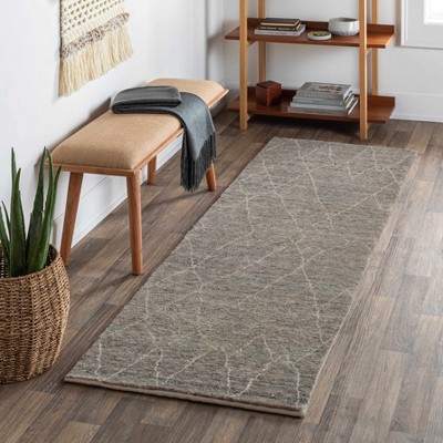 Hauteloom Molugan Gray Premium Wool Rug