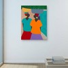30" x 40" Les Femmes by Synthia Saint James Canvas Art Print - Masterpiece Art Gallery: Tropical Beach Scene, Unframed Wall Decor - 4 of 4