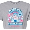 Women's - Candy Land - Queen Frostine Cropped Graphic T-Shirt - 2 of 4