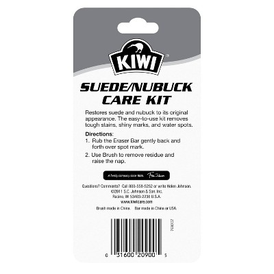 KIWI Suede & Nubuck Shoe Care Kit, White