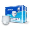 Attends Disposable Underwear Pull On with Tear Away Seams Small, APP0710, Heavy, 20 Ct - 2 of 4