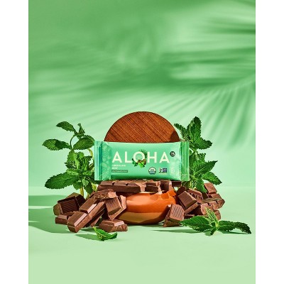 ALOHA Chocolate Mint Protein Bars - 9.88oz/5ct