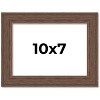 PosterPalooza | 10x7 Wide Barnwood Picture Frame, UV Acrylic, 6 Finishes - Grey, Brown, White, and Black - 2 of 4