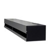 VYNXARIA 180 Wall Mounted Floating 80" TV Stand with 20 Color LEDs and Charging Station,Black - 4 of 4