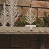 Park Designs Metal Tree Stocking Hanger White Set - 4 of 4