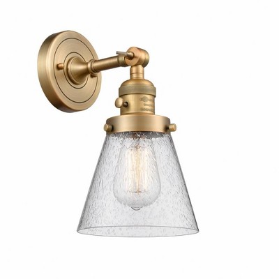 Cone - 1 Light Wall Sconce In Industrial Style-10 Inches Tall and 6.25 Inches Wide