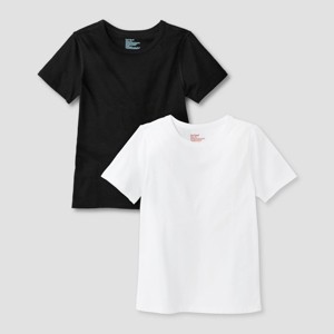 Kids' 2pk Adaptive Short Sleeve T-Shirt - Cat & Jack™ - 1 of 4