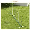 2pc Dog Agility Training Equipment Set with Spray Water Tube - 4 of 4