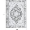 Washable Vintage Area Rug, Low-Pile Non-Slip Foldable Carpet, Soft Indoor Printed Rug for Living Room Dining Room Bedroom - 2 of 4