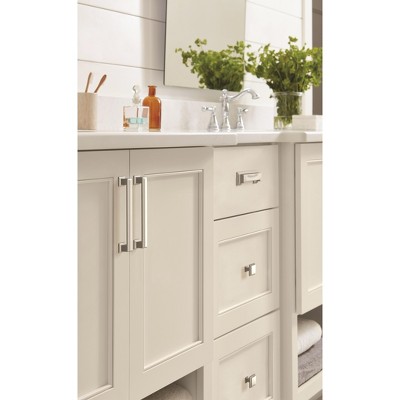 5-1/16 inch Satin Nickel Brushed Bar Cabinet Pull