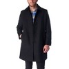 Alpine Swiss Orson Mens Wool Blend Car Coat Tailored Long Topcoat for Men Single Breasted Overcoat Winter Jacket Walking Coat - 3 of 4