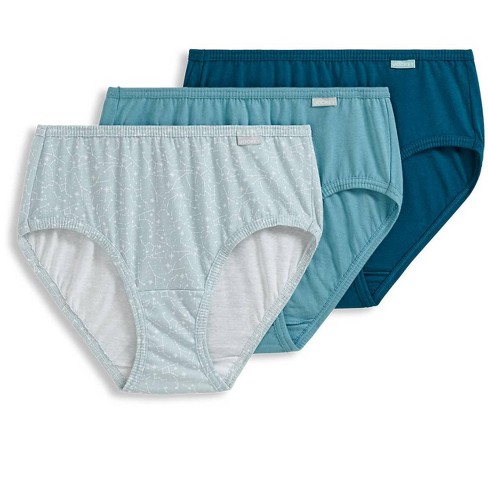 Jockey Women's Elance Hipster - 3 Pack 6 Blue Monday/constellations/dusty  Skies : Target