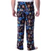 Def Leppard Men's Rock Band Album Covers Print Lounge Sleep Pajama Pants Multicolored - 3 of 4