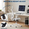 Ergonomic Office Chair with Lumbar Support & Flip-Up Arms - 350Lb Adjustable Mesh Desk Chair for Home/Gaming - 3 of 4
