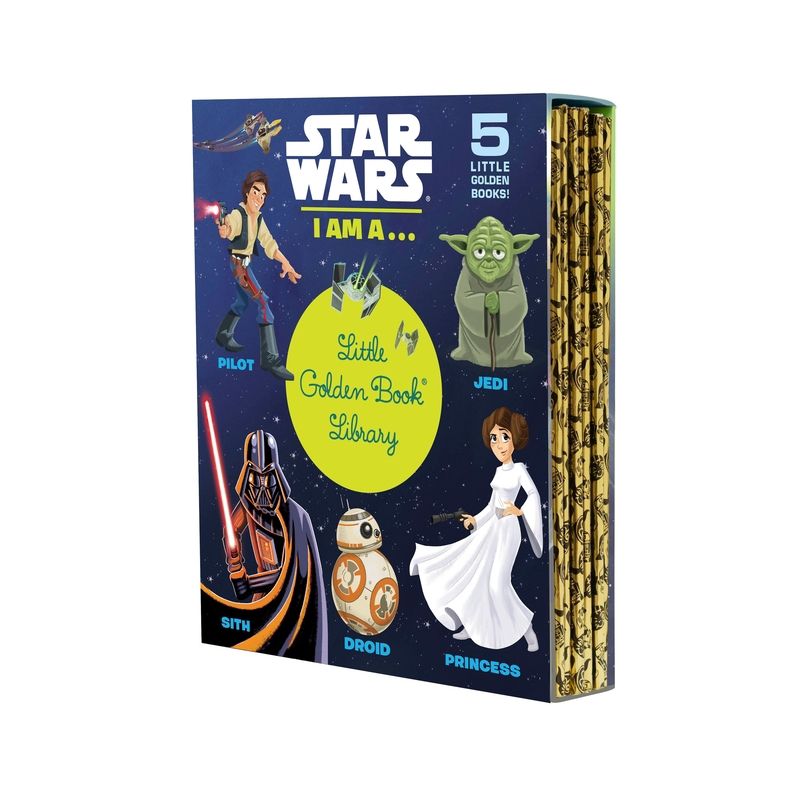 Star Wars: I Am A...Little Golden Book Library -- 5 Little Golden Books - by  Various (Mixed Media Product), 1 of 2