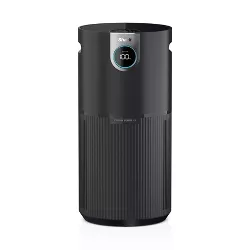 Shark Air Purifier MAX with True NanoSeal HEPA, Cleansense IQ, Odor Lock, Cleans up to 1200 Sq. Ft, Charcoal Gray, HP202