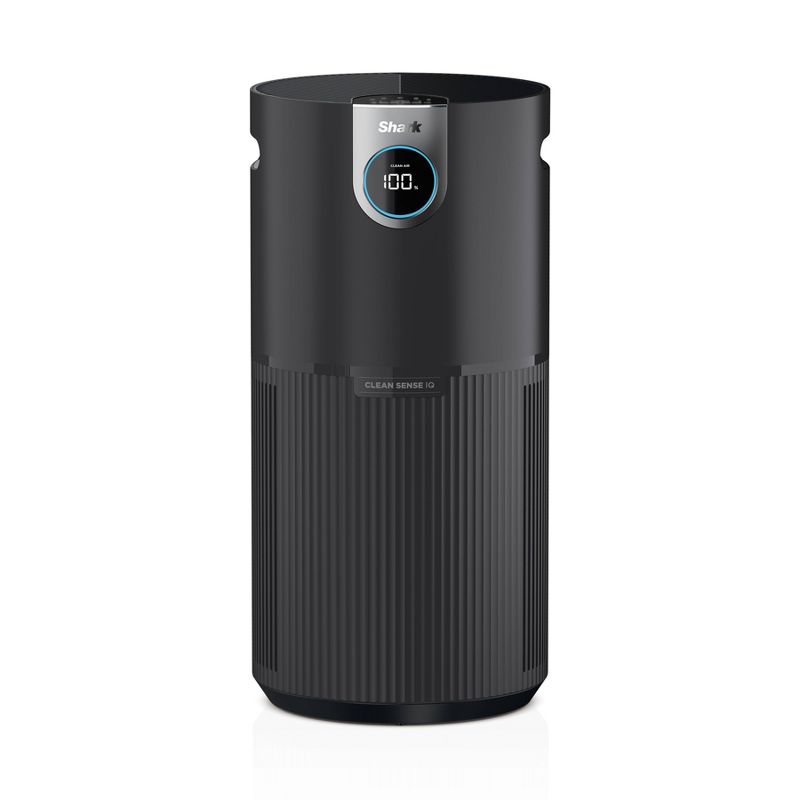 Shark Air Purifier MAX with True NanoSeal HEPA, Cleansense IQ, Odor Lock, Cleans up to 1200 Sq. Ft, Charcoal Gray, HP202, 1 of 18