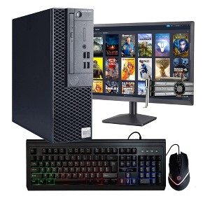 Dell Prebuilt Gaming Computer | Intel i5 + GeForce GT 1030 2GB GPU | 1080p Gaming PC | 16GB DDR4 | 1TB SSD | Win 11 Pro | Manufacturer Refurbished - 1 of 4