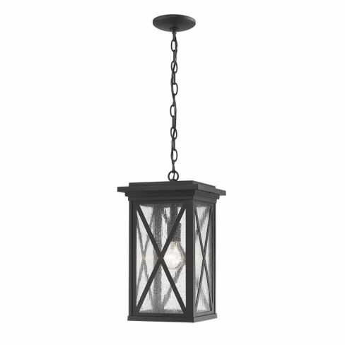 Z-lite Brookside 1 - Light Wall Light In Black : Target