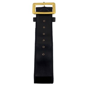 Halco Mens Naugahyde Santa Belt  - Black - 1 of 1