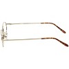 Calabria MetalFlex Designer Reading Glasses Model M Gold-Demi-Amber 46mm X-SMALL - 3 of 4