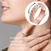 Anxiety Ring for Women Spinner Ring Fidget Ring Fidget Toys Adults Steel Spinner Rings for Anxiety Fidget Rings for Women Anxiety Fidget Ring - 2 of 4
