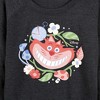 Women's - Disney - Alice in Wonderland Lightweight French Terry Wide Neck Long Sleeve Shirt - 2 of 4